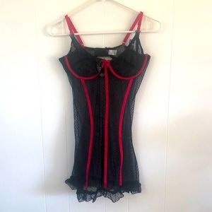Sheer Lingerie size large